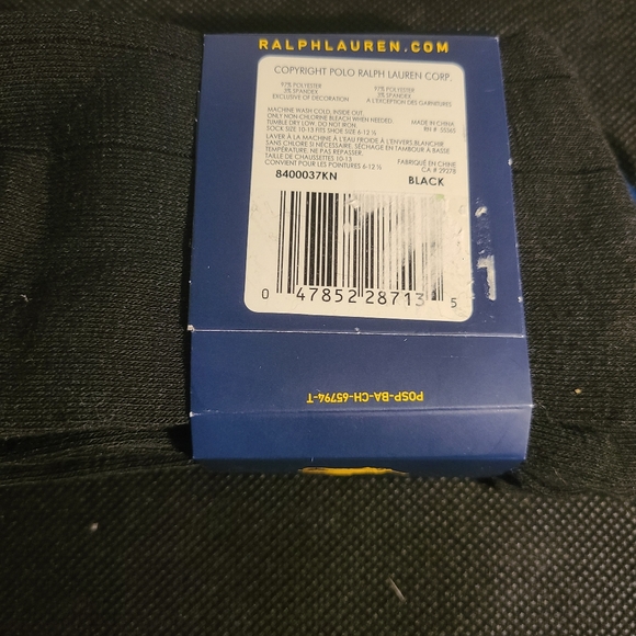 3 pack Ralph Lauren argyle dress socks - Picture 12 of 12